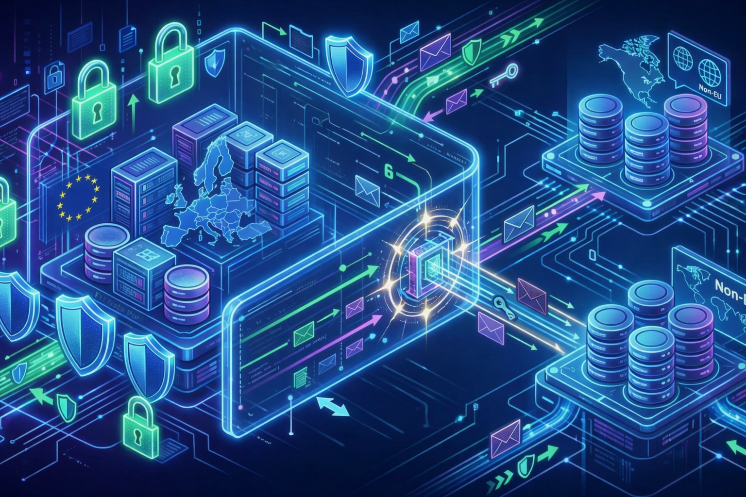 Transfert donn&eacute;es hors UE RGPD : rester conforme et &eacute;viter une sanction CNIL